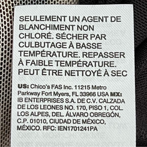 CHICO’S Animal Print Cardigan Lightweight Mesh Button Front Long Sleeve Stretch - Picture 9 of 11